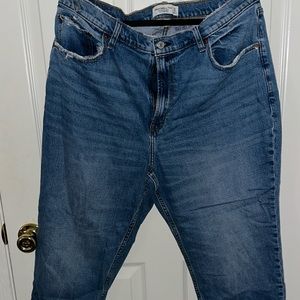 Curve Love- Ultra High Rise ankle straight jeans